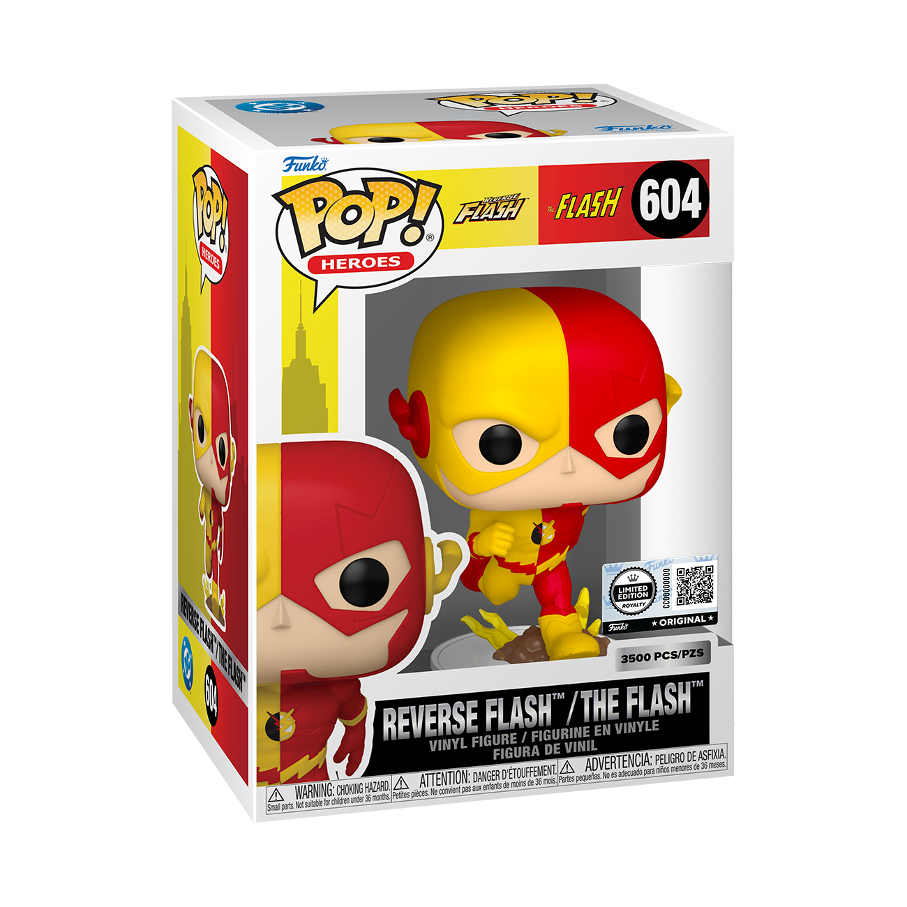 DC Comics Reverse Flash/Flash Funko 9cm - Esclusiva Funside