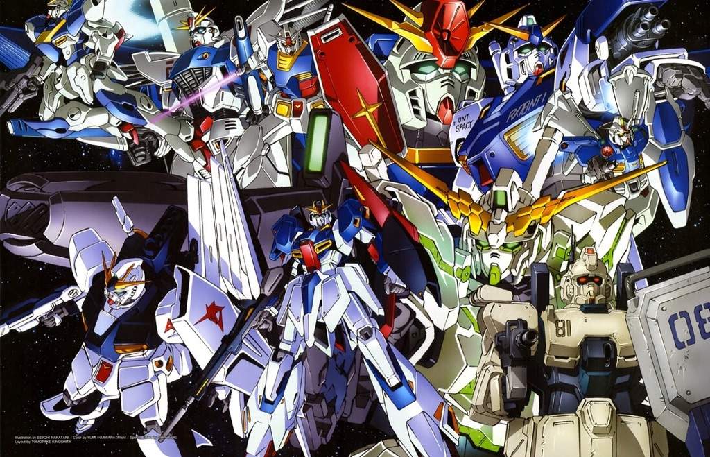 Ordine cronologico UC e altre serie Gundam