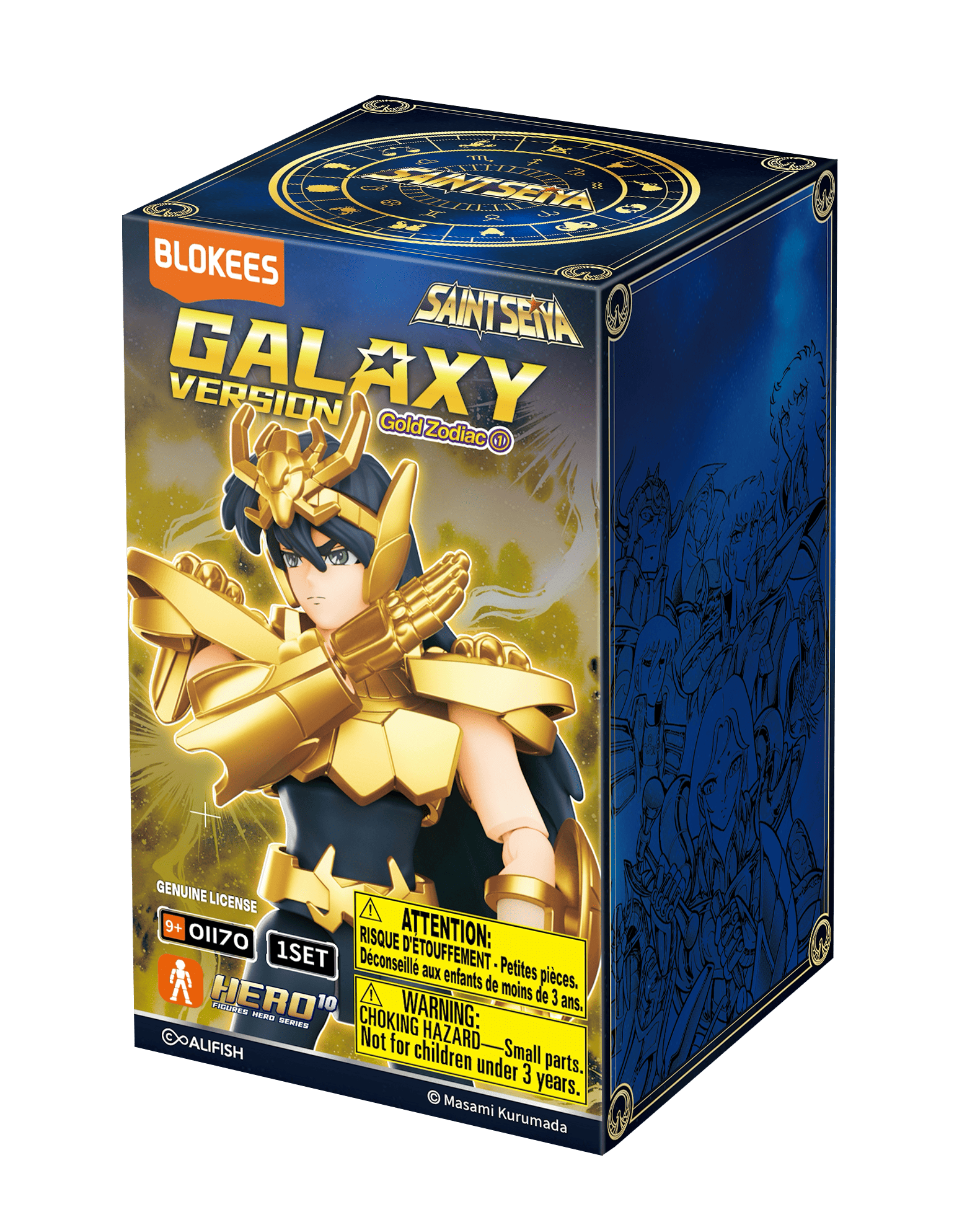 SAINT SEIYA - GALAXY VERSION 03 - DRAGON SHIRYU (GOLDEN BRONZE CLOTH) - MODEL KIT - Immagine 2