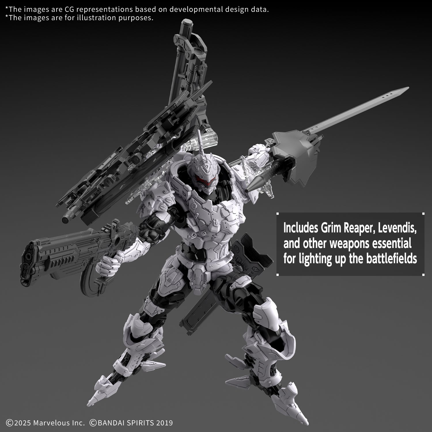 MK74281 - 30 MINUTES MISSIONS - DAEMON X MACHINA TS BAHAMUT - MODEL KIT - Immagine 2