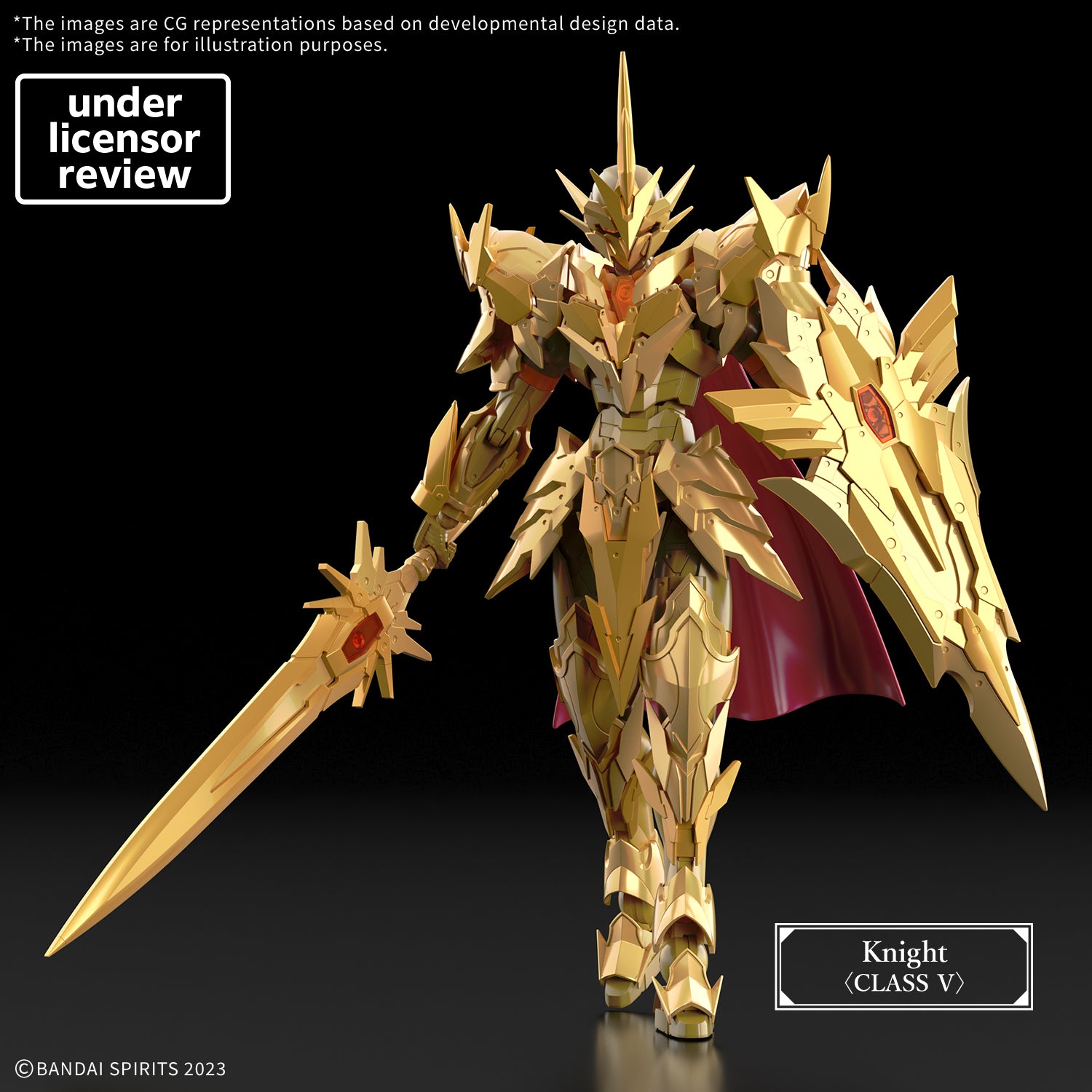 MK84487 - 30 MINUTES FANTASY - SUPERIOR ARCH KNIGHT - MODEL KIT - Immagine 3