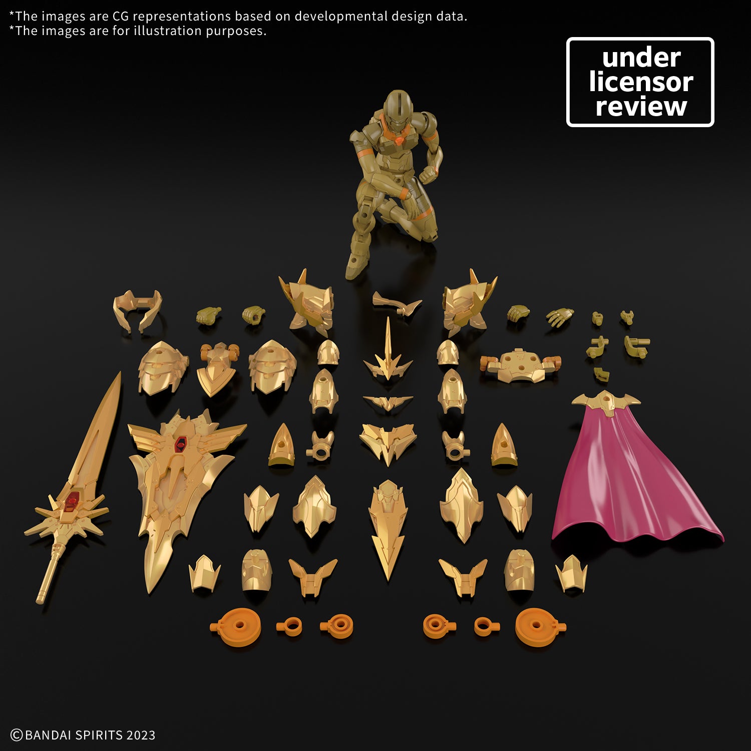 MK84487 - 30 MINUTES FANTASY - SUPERIOR ARCH KNIGHT - MODEL KIT - Immagine 5