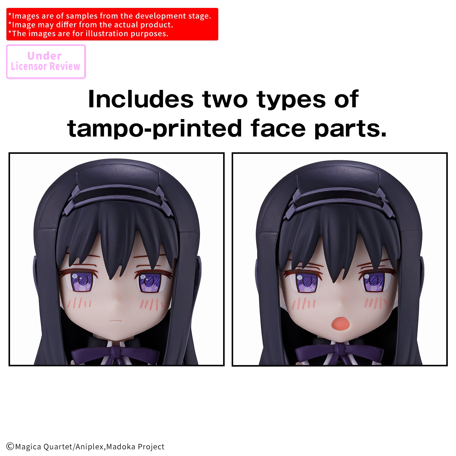 MK74280 - 30 MINUTES PREFERENCE - MADOKA MAGICA - HOMURA AKEMI (WALPURGISNACHT: RISING VER.) - MODEL KIT - Immagine 2