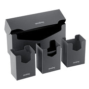 SANSEKING - PLASTIC DECK BOX (240+ CARDS) - BLACK - Immagine 2