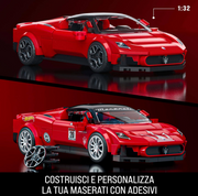 JFR90 - BRICK SHOP X HOT WHEELS - MASERATI MC20 - SET DA COSTRUIRE - Immagine 2