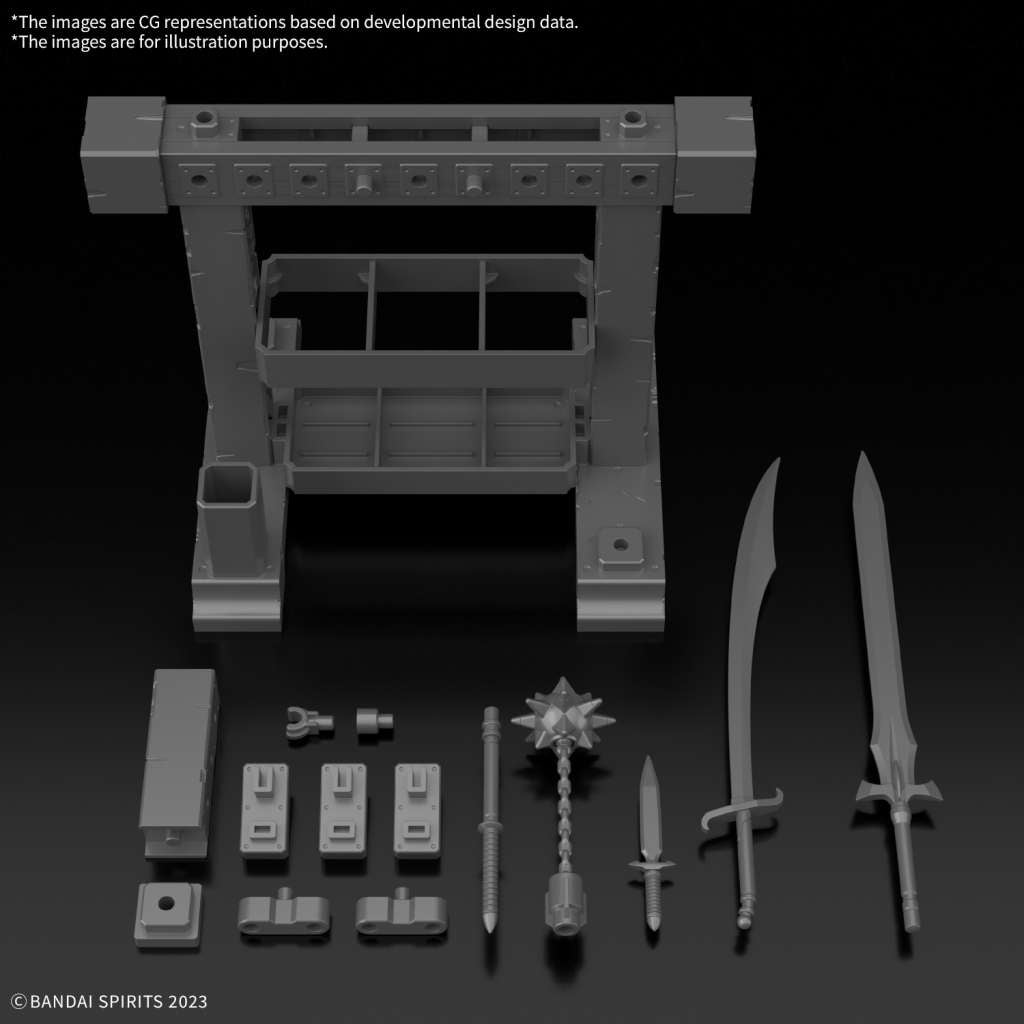 MK68589 - 30 MINUTE FANTASY - ITEM SHOP 3 (WEAPON OPTION) - MODEL KIT - Immagine 2