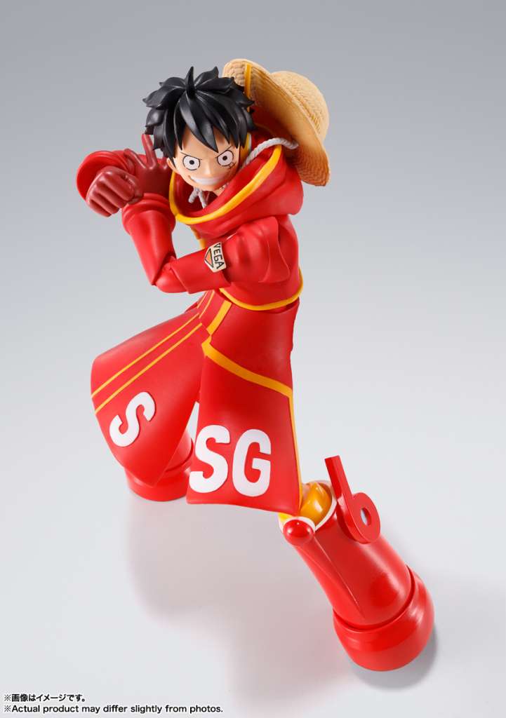103525 - ONE PIECE - SH FIGUARTS - MONKEY D LUFFY FUTURE EGGHEAD - ACTION FIGURE 15CM - Immagine 2