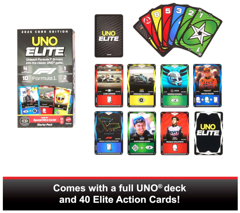 JLV42 - UNO ELITE CORE EDITION - CARTE DA GIOCO - Immagine 2