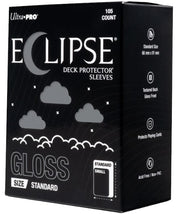 16709 - 105 ECLIPSE DECK PROTECTOR SLEEVES - STANDARD - GLOSS - SMOKE GREY - Immagine 2