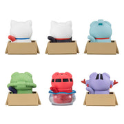 110812 - MOBILE SUIT GUNDAM - MEGA CAT PROJECT BLIND BOX (6PZ) - NYANDAM GUNDAM - Immagine 2