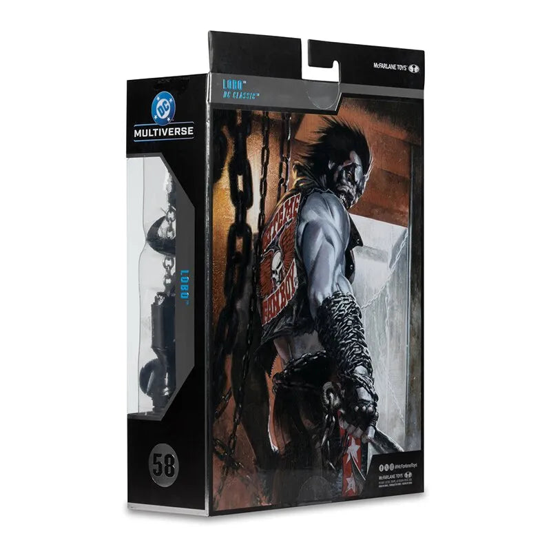 DC MCFARLANE COLLECTOR EDITION - LOBO - ACTION FIGURE 18CM - Immagine 3