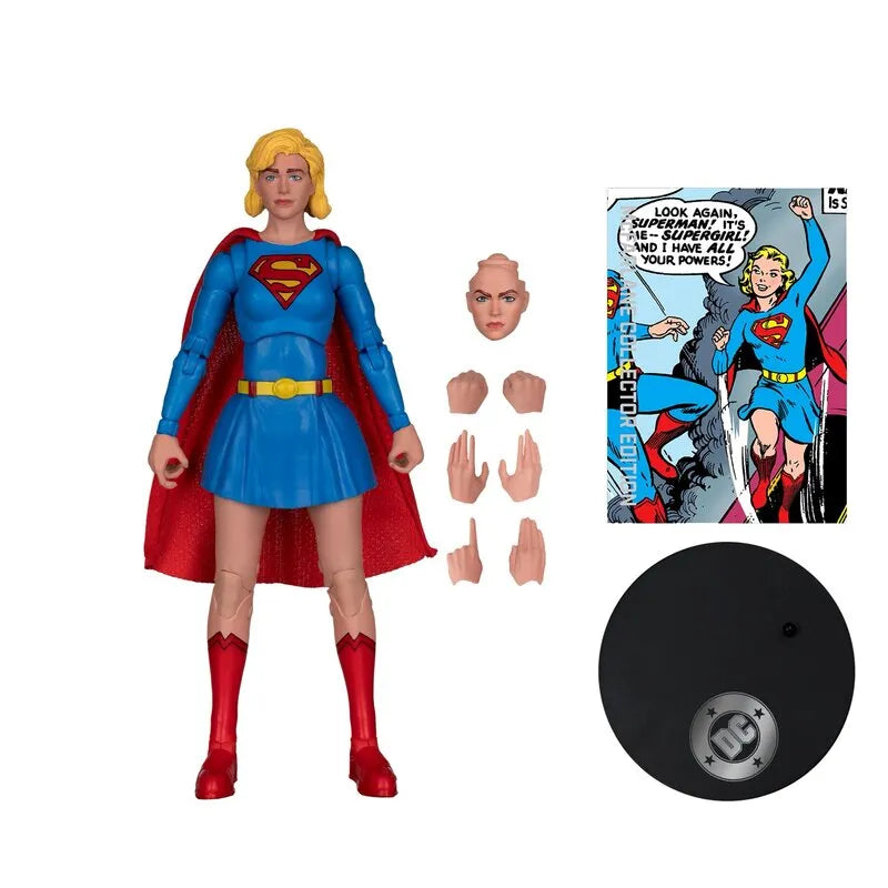 DC MCFARLANE COLLECTOR EDITION - SUPERGIRL (1ST APPEARANCE) - ACTION FIGURE 18CM - Immagine 2