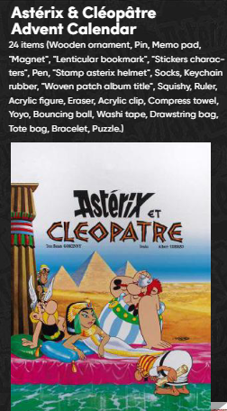 CALENDARIO DELL'AVVENTO 2026 - ASTERIX E CLEOPATRA - Immagine 3