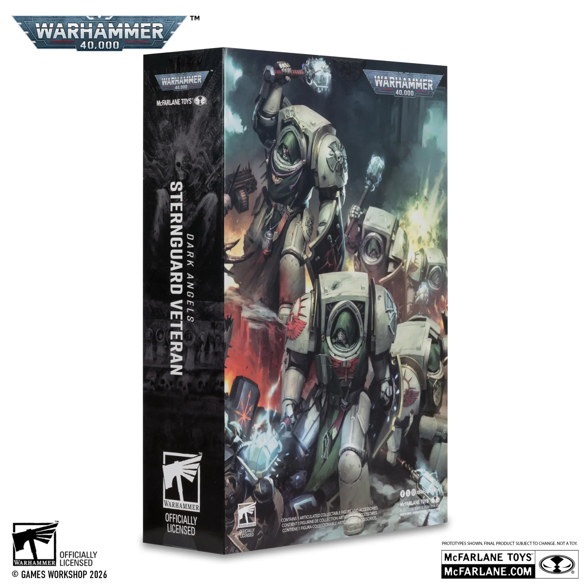 WARHAMMER 40000 FIGURES - STERNGUARD VETERAN (SPACE MARINE) - ACTION FIGURE 18CM - Immagine 2