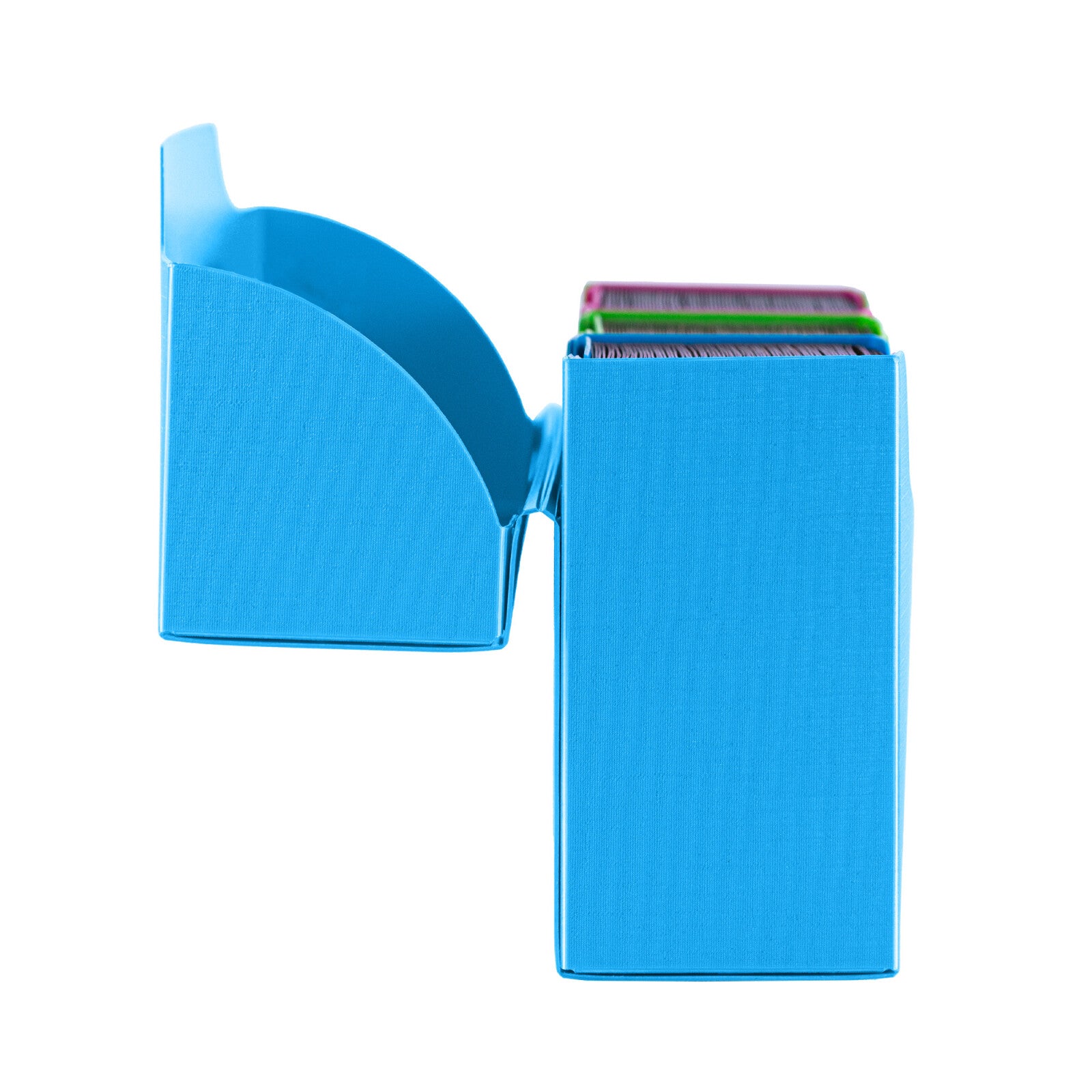 SANSEKING - PLASTIC DECK BOX (240+ CARDS) - BLUE - Immagine 4