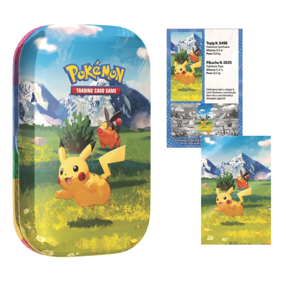 PK10318-I - POKEMON M2.5 MINITIN DA COLLEZIONE MEGAEVOLUZIONE - ASCESA EROICA (IT) - DISPLAY 10 PEZZI - Immagine 6
