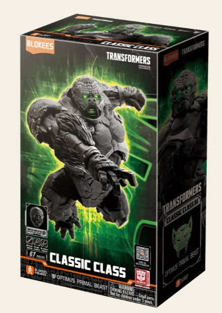 TRANSFORMERS - CLASSIC CLASS 04 OPTIMUS PRIMAL BEAST - MODEL KIT - Immagine 2