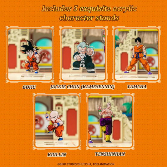 DRAGONBALL - TENKAICHI BUDOKAI - WOODEN SCENE - Immagine 5