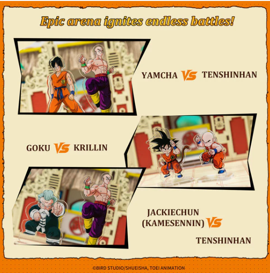 DRAGONBALL - TENKAICHI BUDOKAI - WOODEN SCENE - Immagine 6