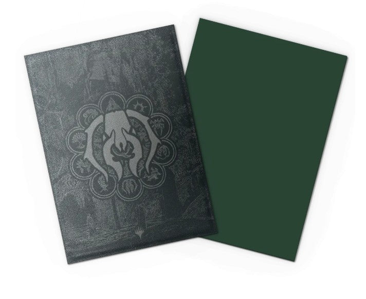 AT-16510 - 100 BUSTINE STANDARD - MATTE DUAL ART SLEEVES - GUILDPACK SERIES - GOLGARI SWARM - Immagine 2