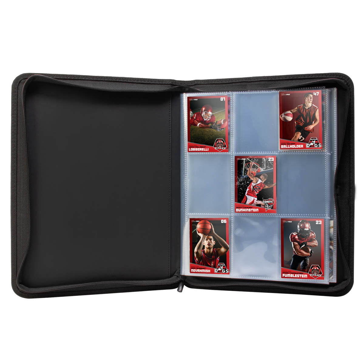 16537 - ALBUM 9 TASCHE PRO-BINDER ZIPPERED - PREMIUM - Immagine 2