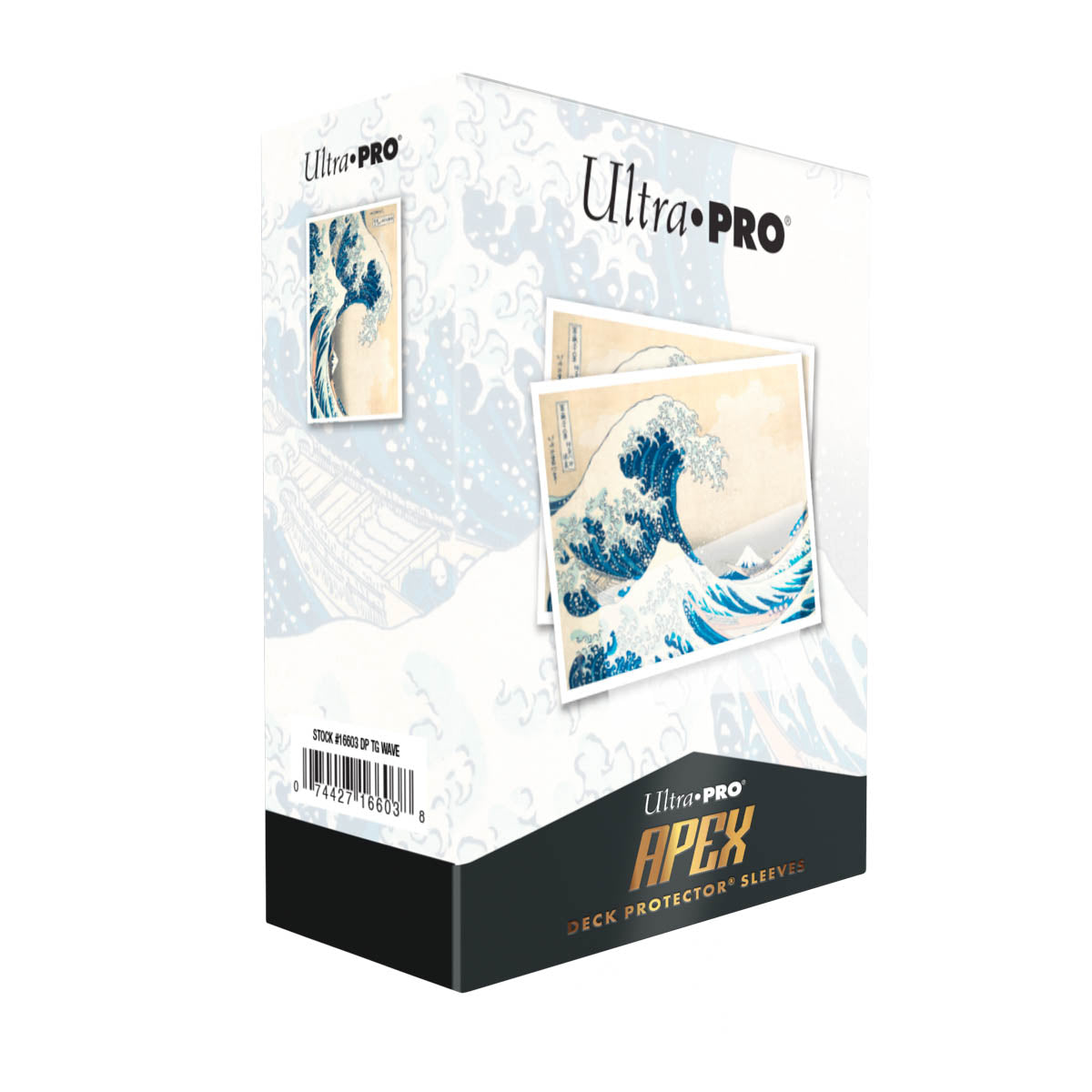 16603 - 105 APEX DECK PROTECTOR SLEEVES - THE GREAT WAVE OFF KANAGAWA - Immagine 2