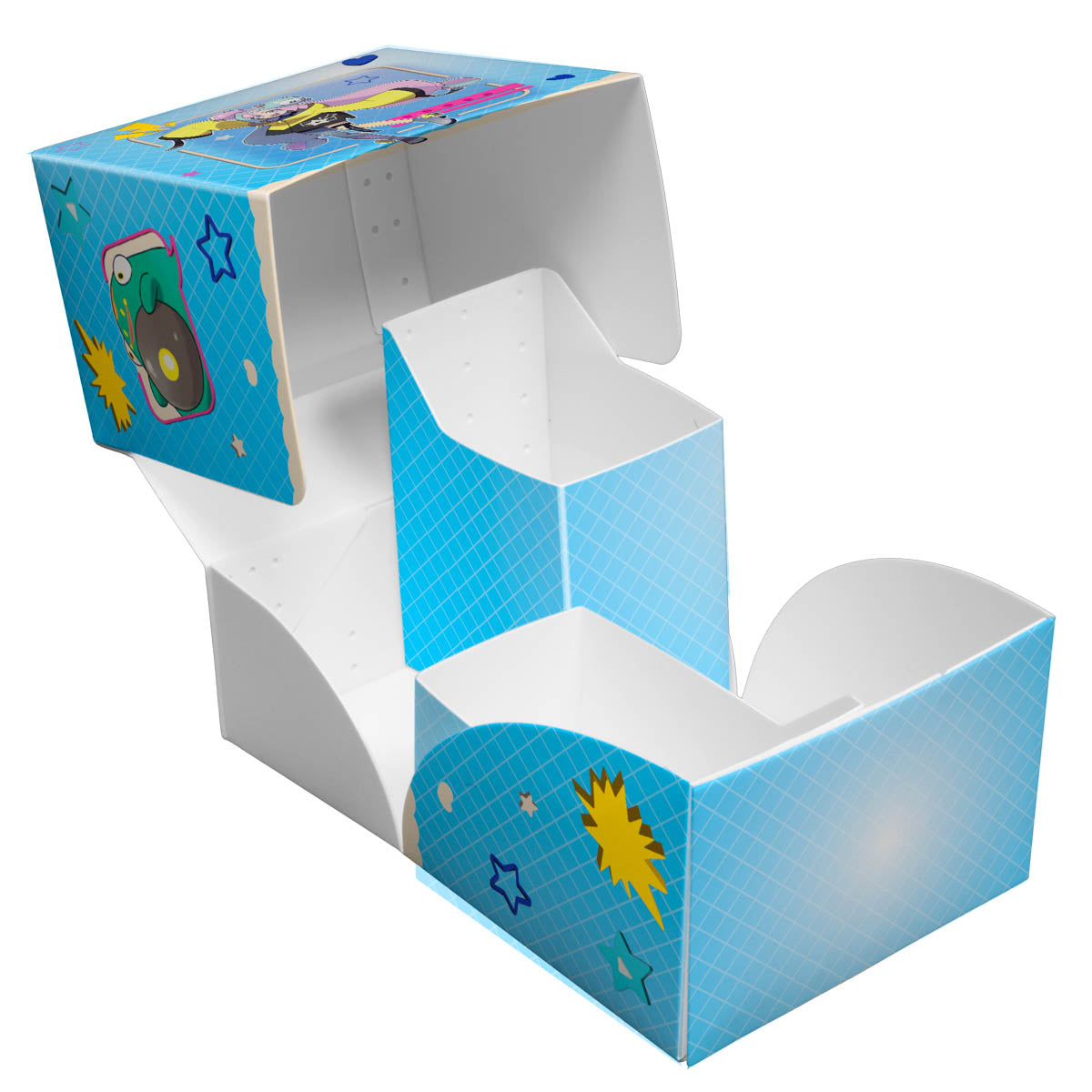 16636 - PORTA MAZZO - PRO DUAL DECKBOX - POKEMON - IONO AND BELLIBOLT - Immagine 2