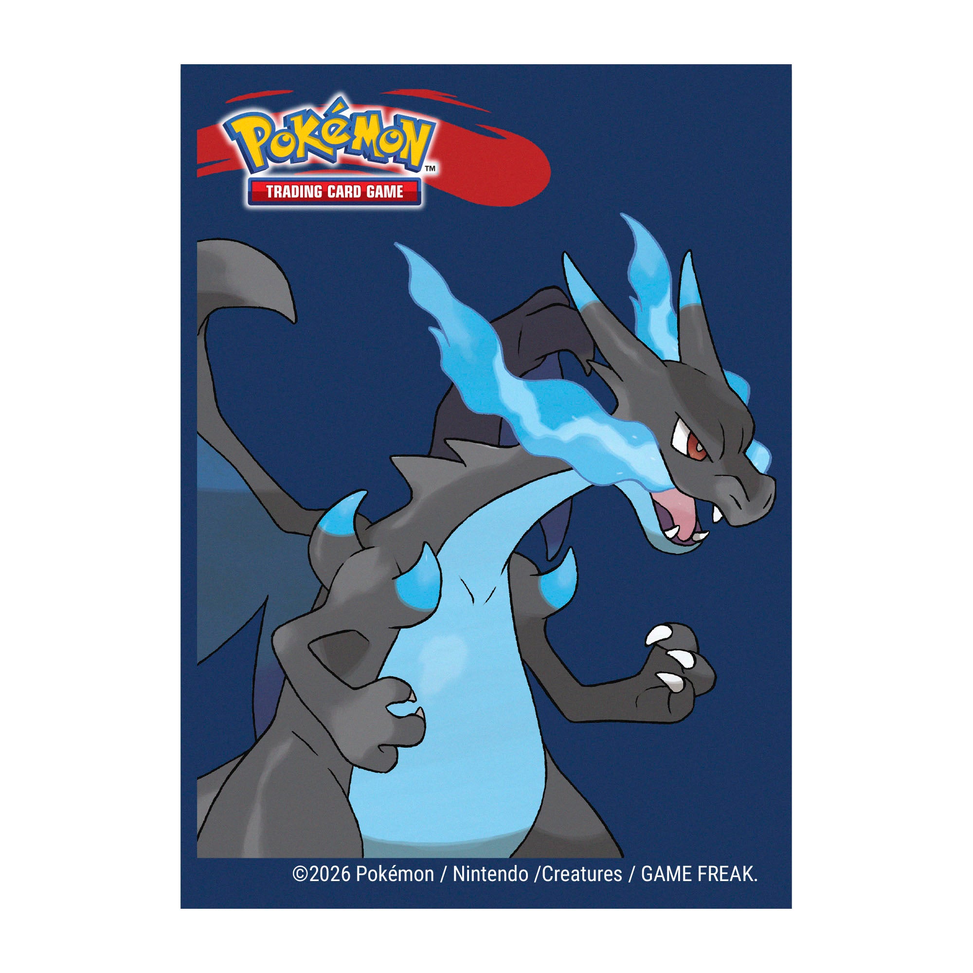 16730 - 65 DECK PROTECTOR SLEEVES - POKEMON - MEGA CHARIZARD X - Immagine 3