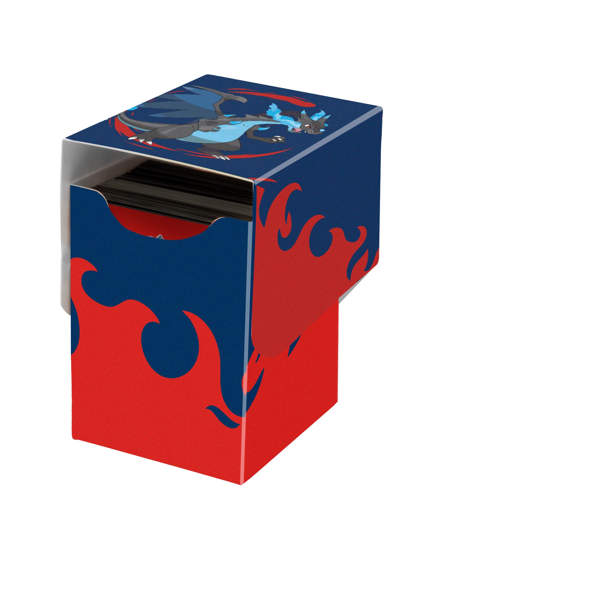 16732 - PORTA MAZZO - POKEMON 100+ DECK BOX - MEGA CHARIZARD X - Immagine 2