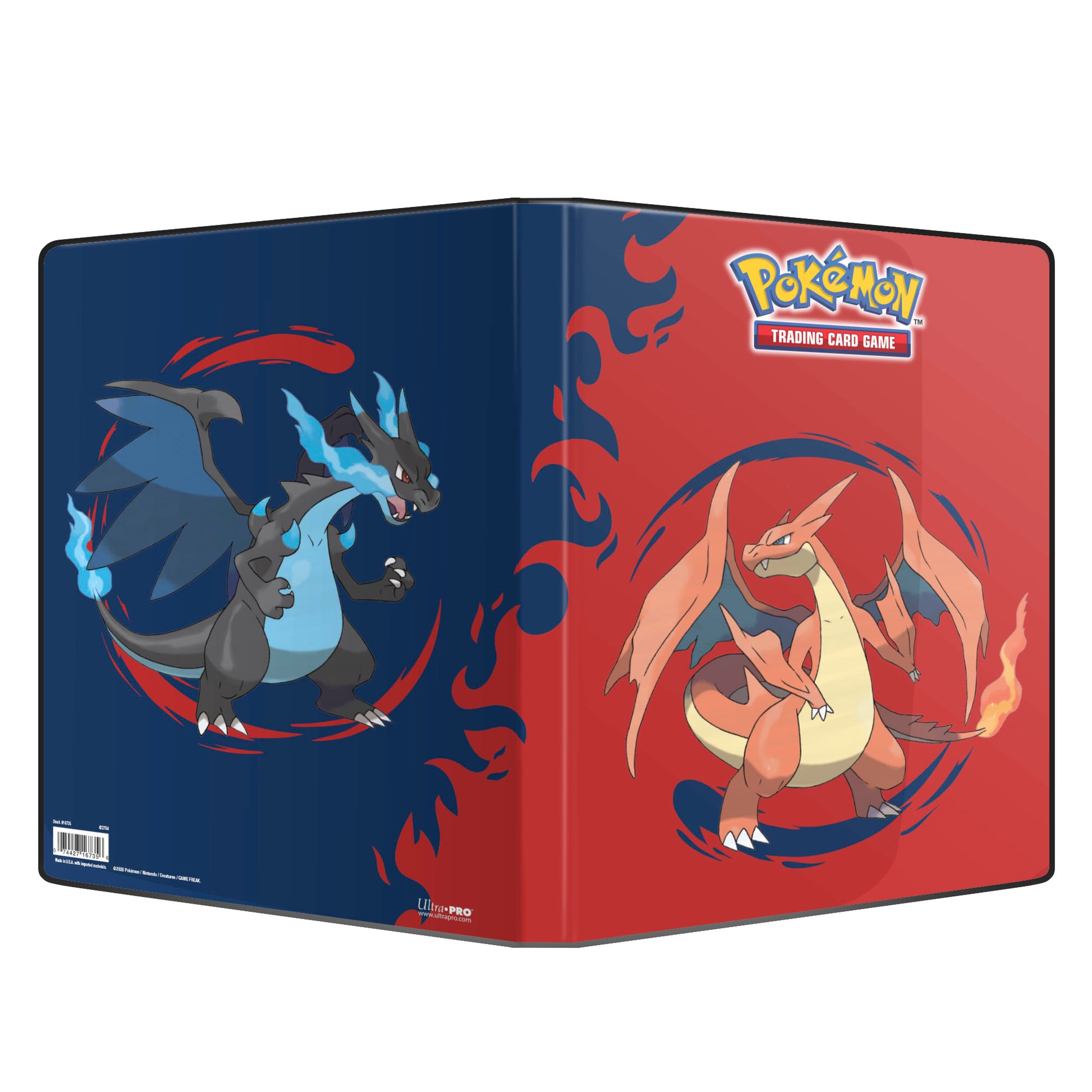 16735 - ALBUM 9 TASCHE PORTFOLIO - POKEMON - MEGA CHARIZARD X & Y - Immagine 3