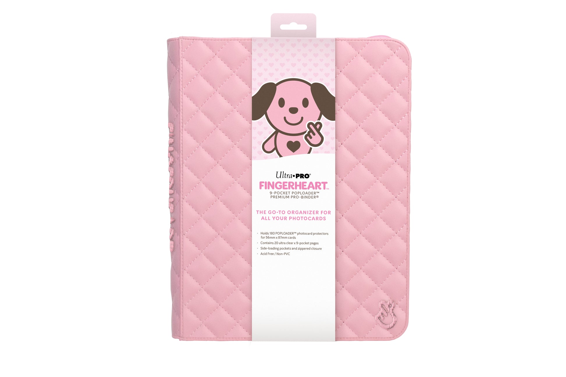16800 - FINGERHEART BLUSH 9-POCKET POPLOADER PREMIUM PRO-BINDER - Immagine 3