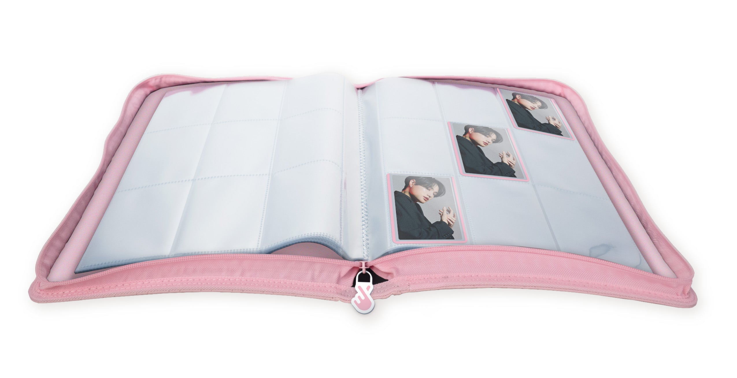 16800 - FINGERHEART BLUSH 9-POCKET POPLOADER PREMIUM PRO-BINDER - Immagine 2