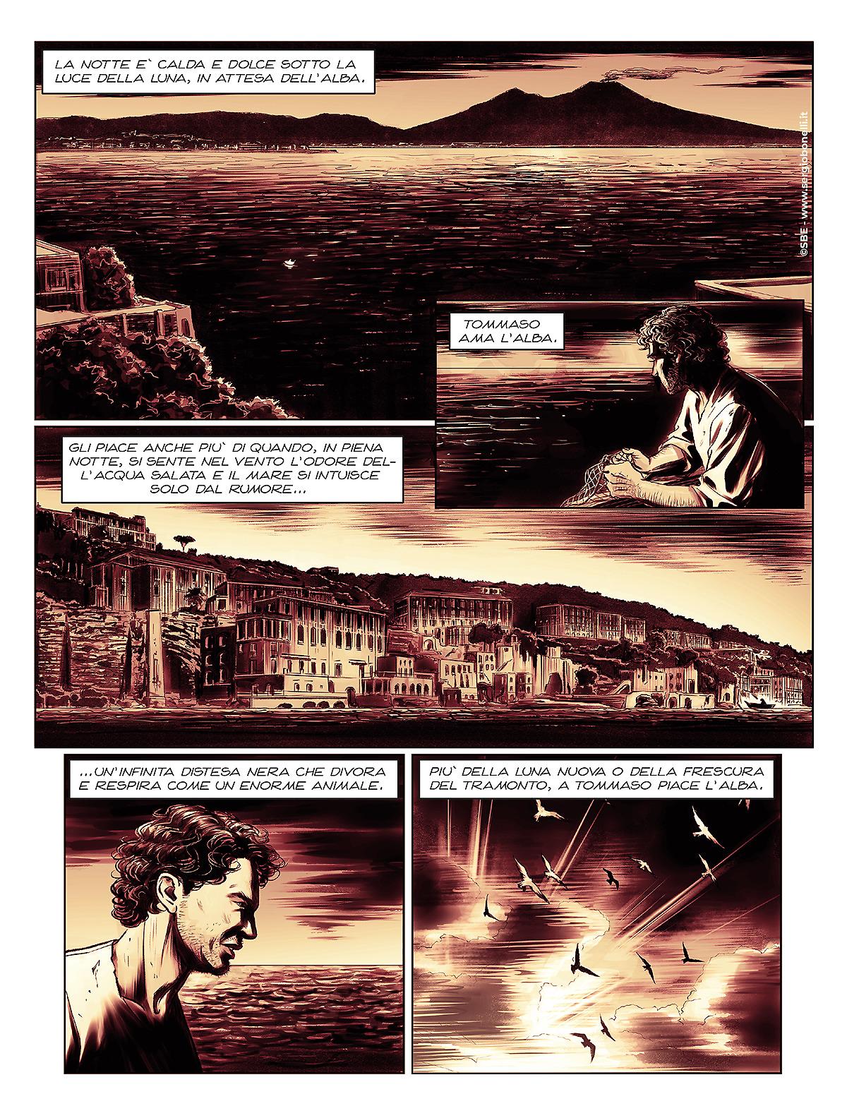 ROMANZI A FUMETTI 51 - LE STAGIONI DEL COMMISSARIO RICCIARDI - IL PURGATORIO DELL'ANGELO - Immagine 2