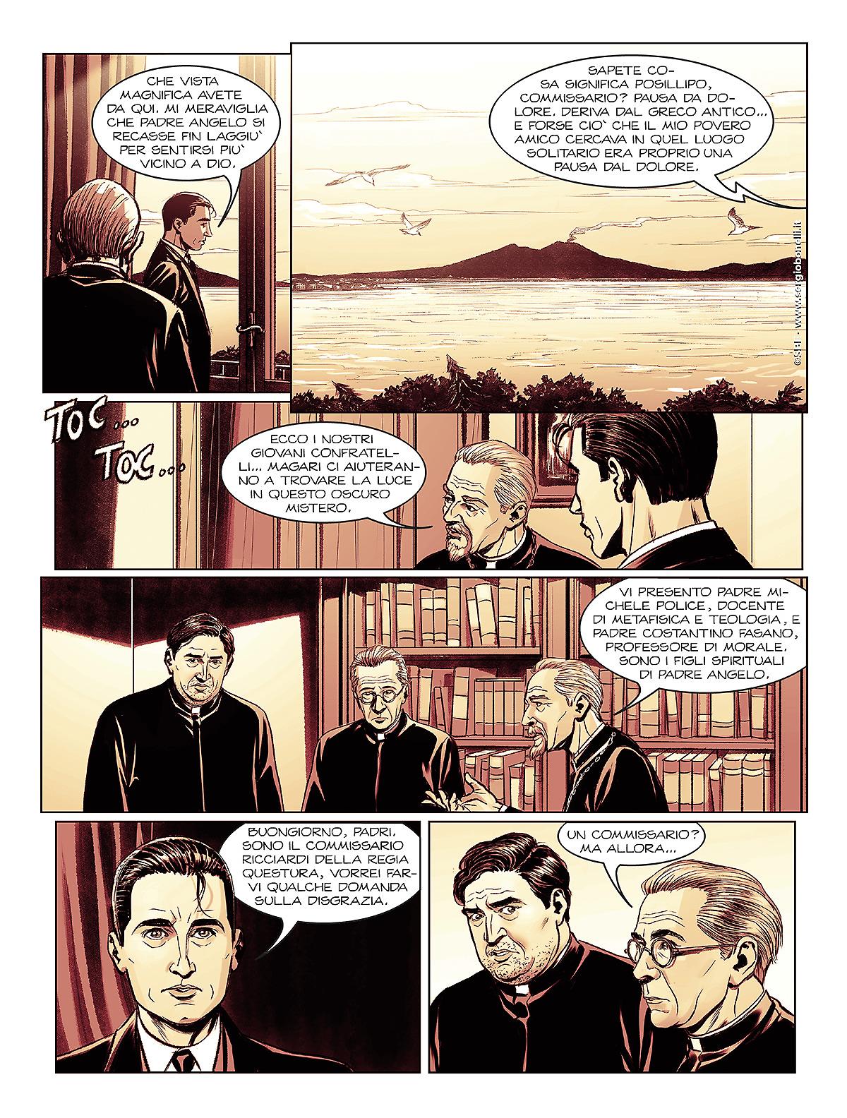 ROMANZI A FUMETTI 51 - LE STAGIONI DEL COMMISSARIO RICCIARDI - IL PURGATORIO DELL'ANGELO - Immagine 4