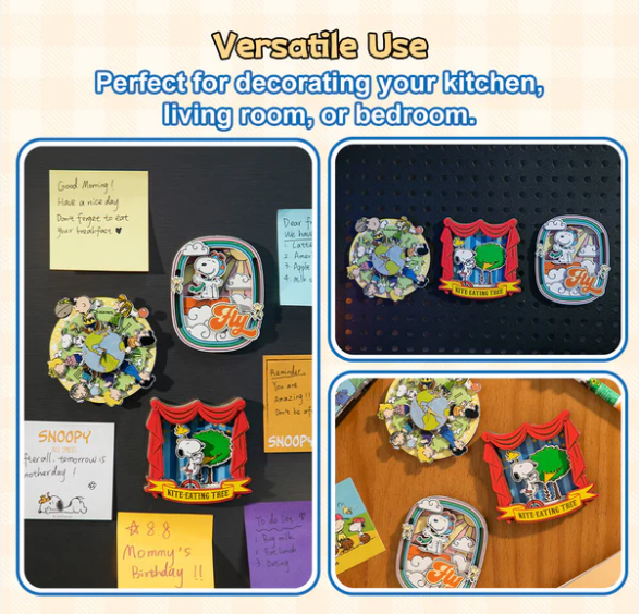 SNOOPY - INTERACTIVE MAGNET - CIRCUS ADVENTURE - Immagine 4