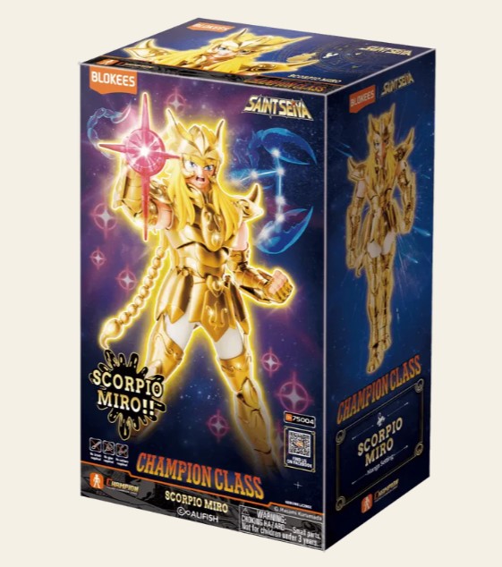 SAINT SEIYA - CHAMPION CLASS SCORPIO MILO 03 - MODEL KIT - Immagine 4