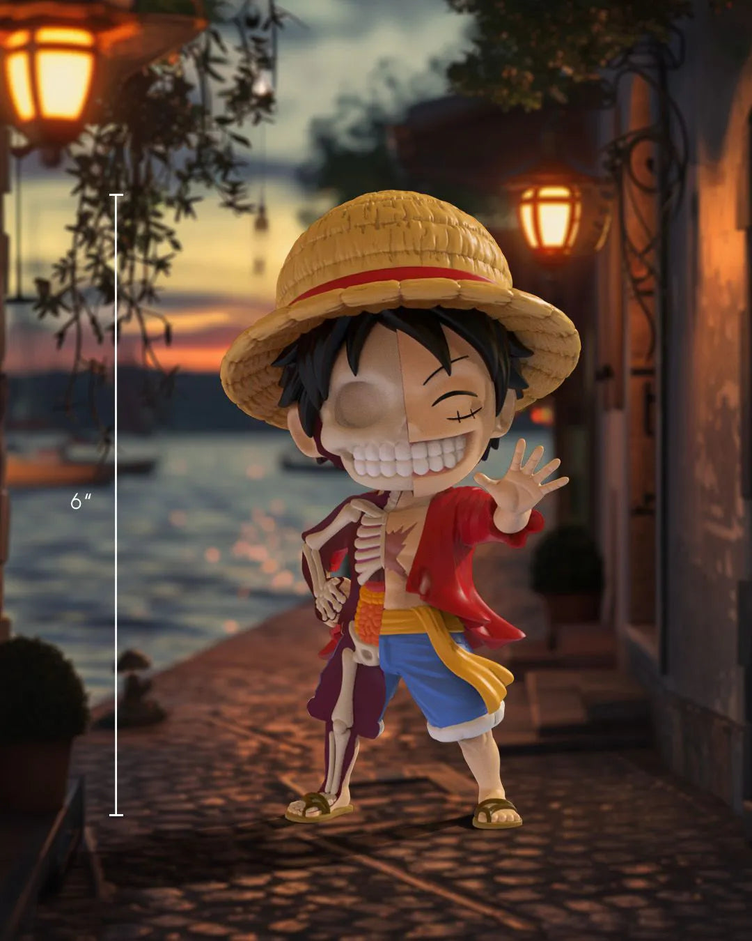 ONE PIECE - XXRAY WANTED SERIES - LUFFY - STATUA 15CM - Immagine 2