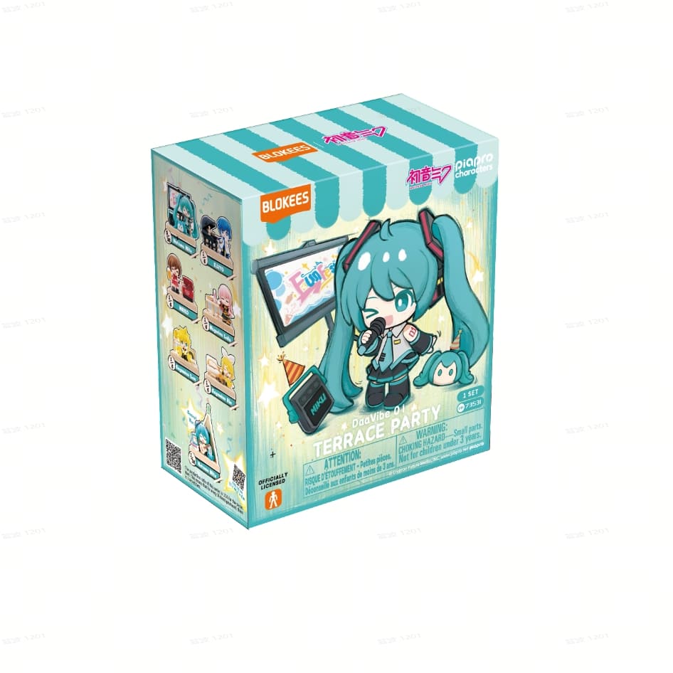 MIKU - VB01 - TERRACE PARTY - BLIND BOX - PDQ 6PZ - Immagine 2