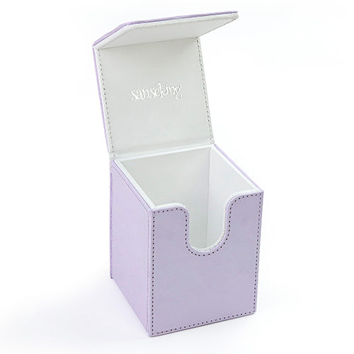 SANSEKING - TYVEK VERTICAL DECK BOX (130+ CARDS) - VIOLET - Immagine 2