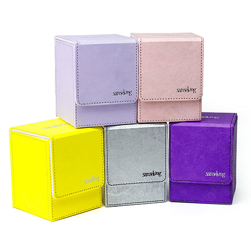 SANSEKING - TYVEK VERTICAL DECK BOX (130+ CARDS) - PINK - Immagine 5