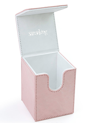 SANSEKING - TYVEK VERTICAL DECK BOX (130+ CARDS) - PINK - Immagine 2