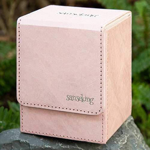 SANSEKING - TYVEK VERTICAL DECK BOX (130+ CARDS) - PINK - Immagine 3