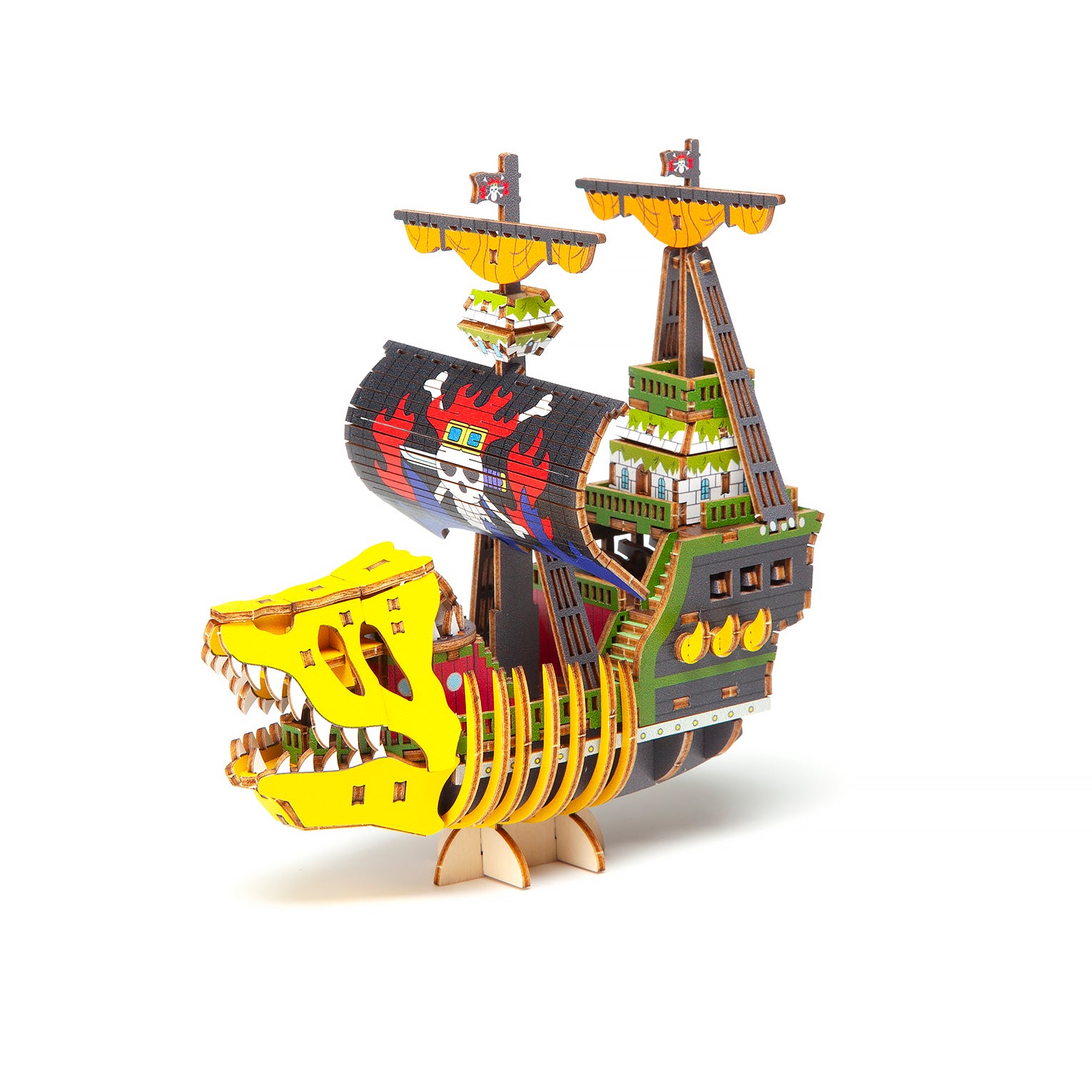WB66006 - DIY PUZZLE BOAT - ONE PIECE - WA-GU-MI VICTORIA PUNK - Immagine 3