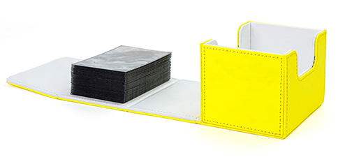 SANSEKING - TYVEK HORIZONTAL DECK BOX (130+ CARDS) - YELLOW - Immagine 3