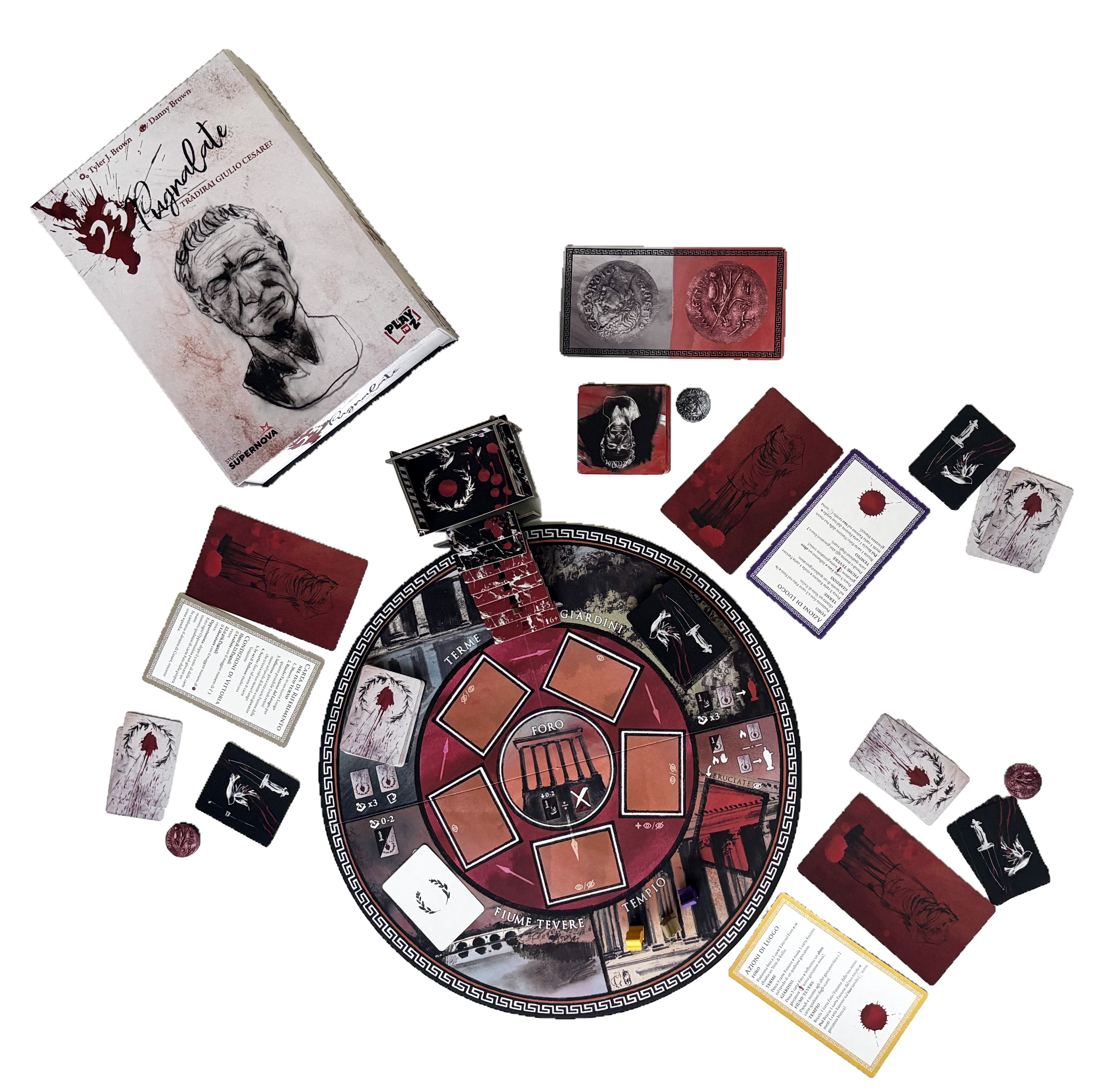 23 PUGNALATE - TRADIRAI GIULIO CESARE? - Immagine 3