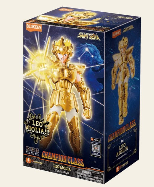 SAINT SEIYA - CHAMPION CLASS LEO AIOLIA 02 - MODEL KIT - Immagine 5