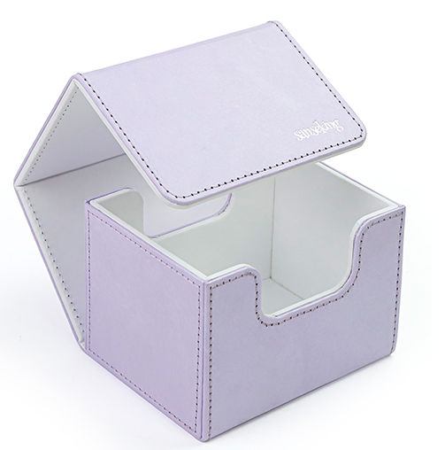 SANSEKING - TYVEK HORIZONTAL DECK BOX (130+ CARDS) - LIGHT PURPLE - Immagine 2