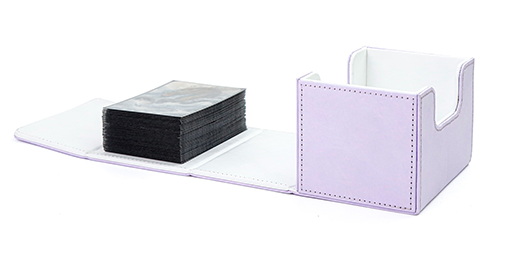 SANSEKING - TYVEK HORIZONTAL DECK BOX (130+ CARDS) - LIGHT PURPLE - Immagine 3