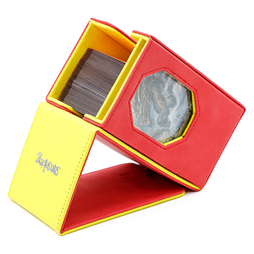 SANSEKING - DECK BOX (240+ CARDS) - ZUO BO GUI SERIES - RED - Immagine 3