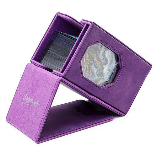 SANSEKING - DECK BOX (240+ CARDS) - ZUO BO GUI SERIES - PURPLE - Immagine 3